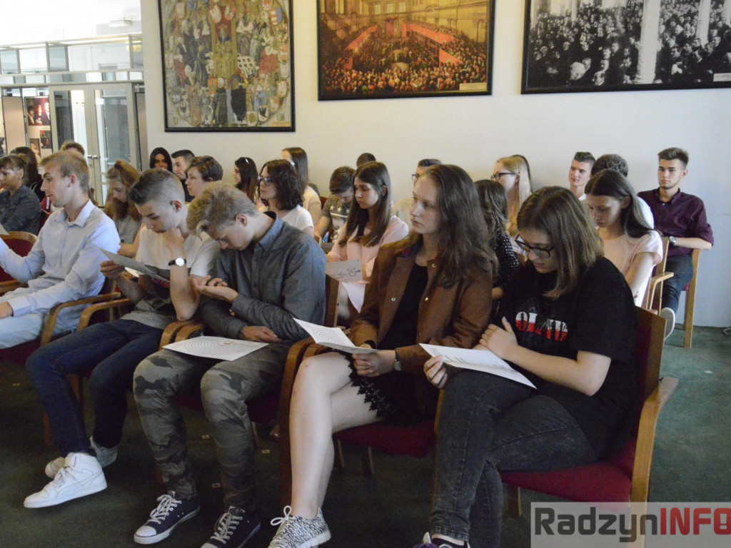 Radzyńska młodzież w Warszawie, czyli zwieńczenie konkursu 