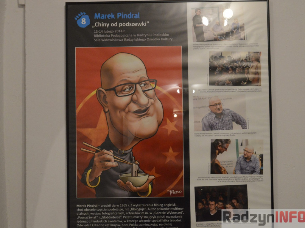 Wystawa karykatur Przemysława Krupskiego