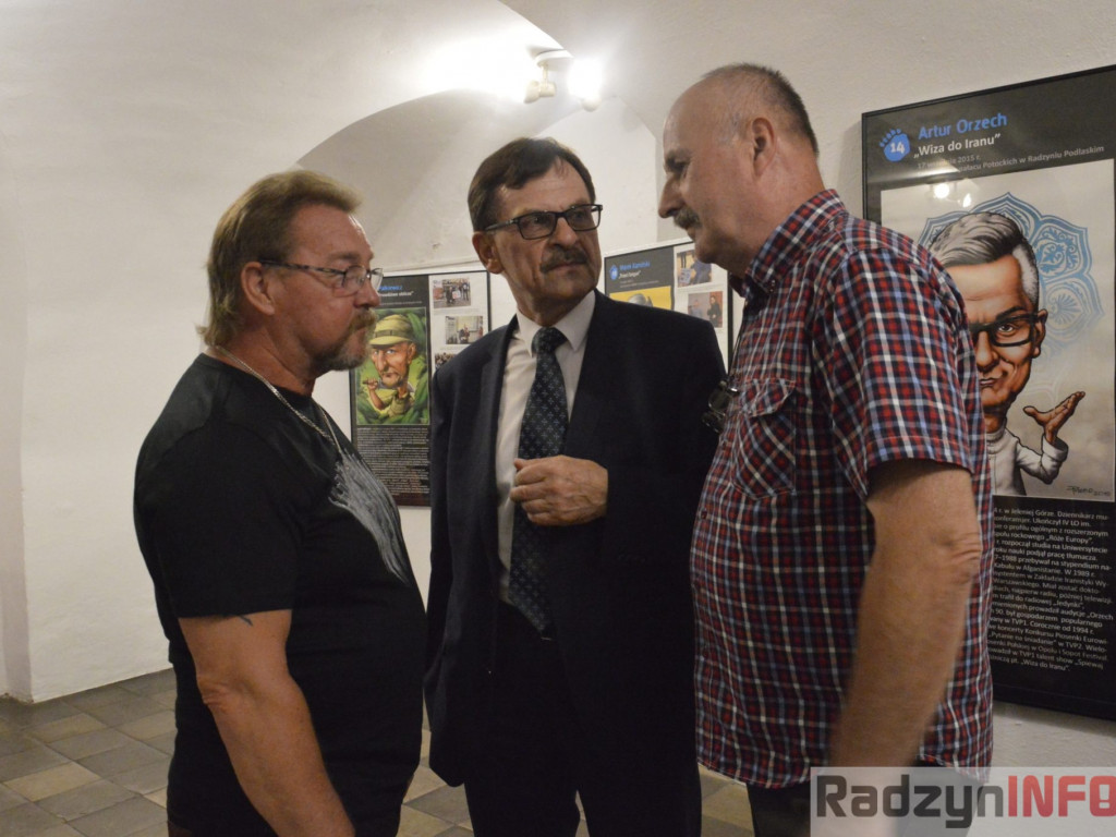 Wystawa karykatur Przemysława Krupskiego