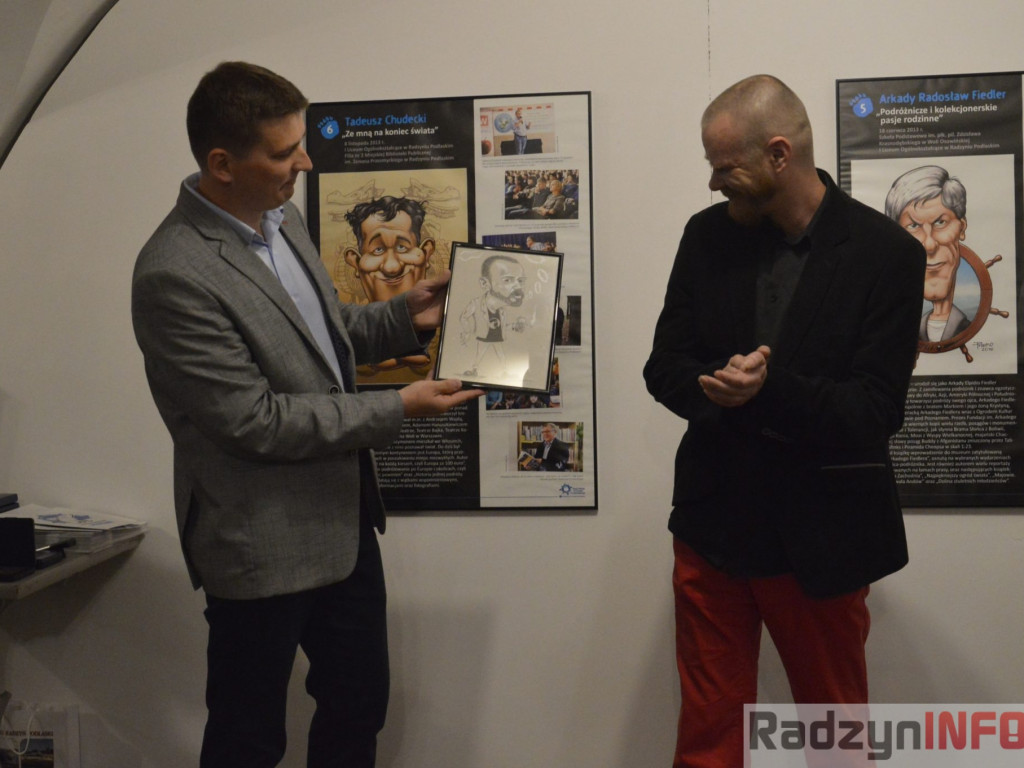 Wystawa karykatur Przemysława Krupskiego
