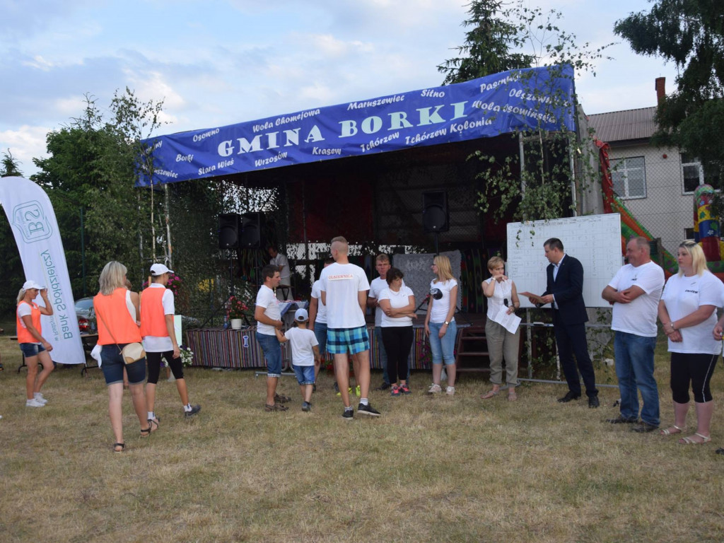 Wola Chomejowa górą w I Gminnym Turnieju Wsi