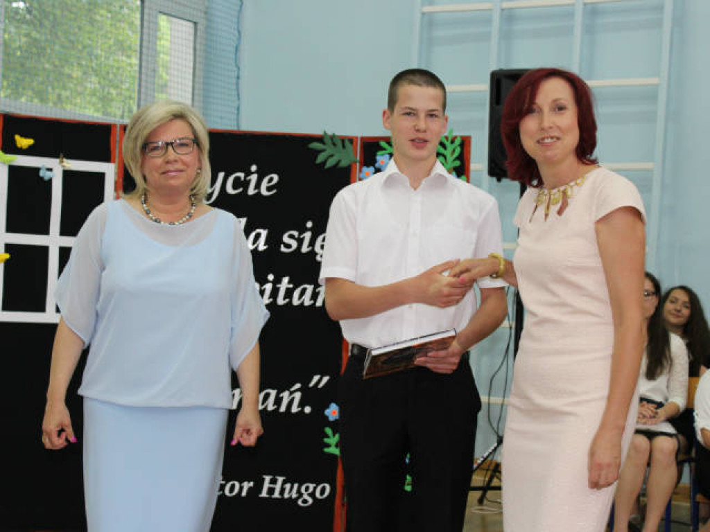 Uroczyste zakończenie roku szkolnego w Gimnazjum Nr 2