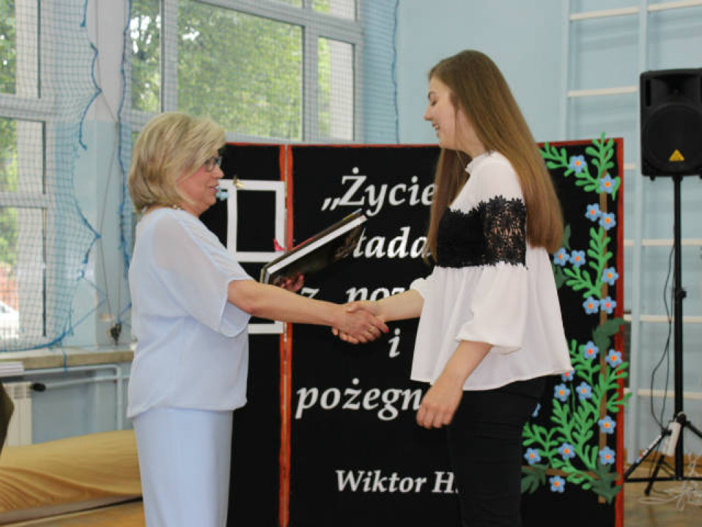 Uroczyste zakończenie roku szkolnego w Gimnazjum Nr 2