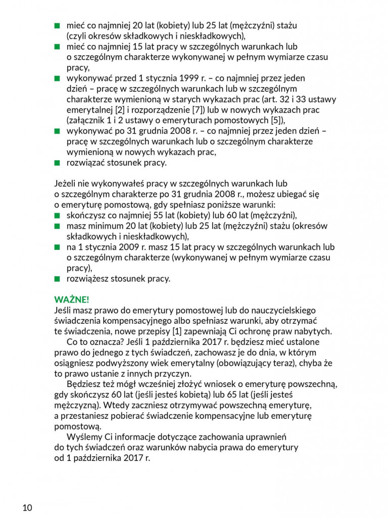 Nauczyciele pytają ZUS o emerytury