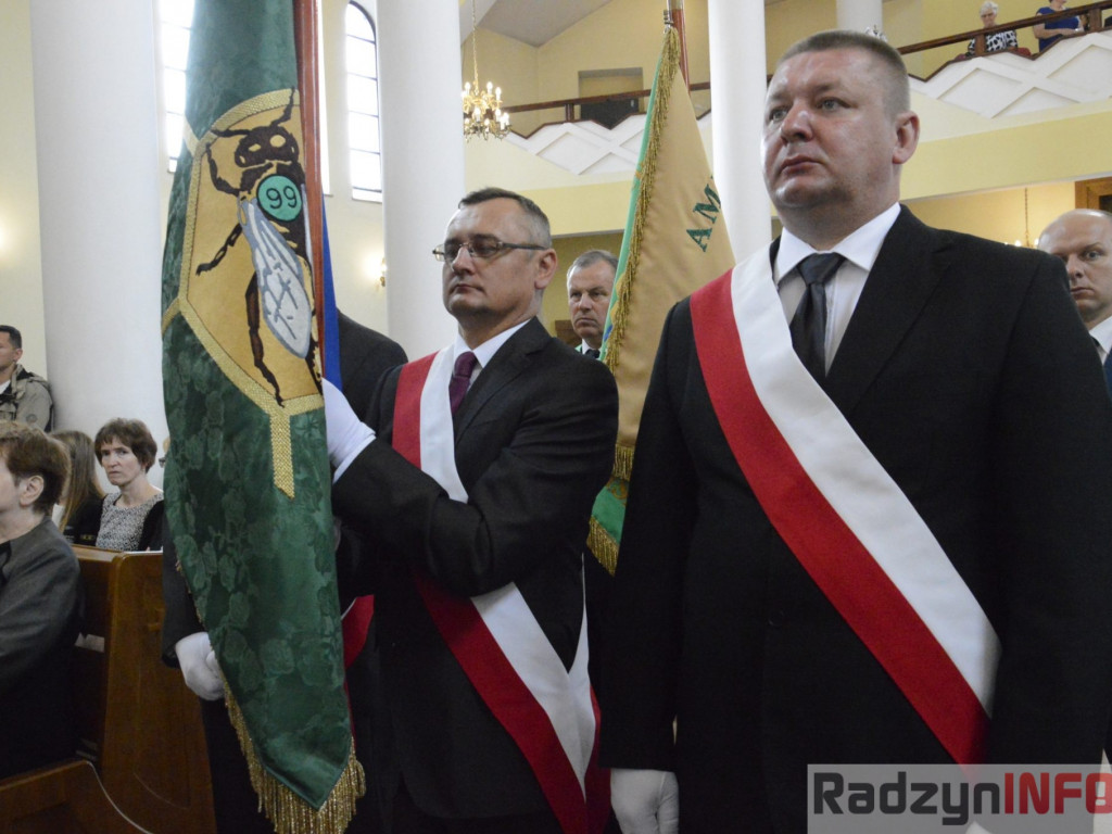 Poświęcenie sztandaru Radzyńskiego Koła Pszczelarzy