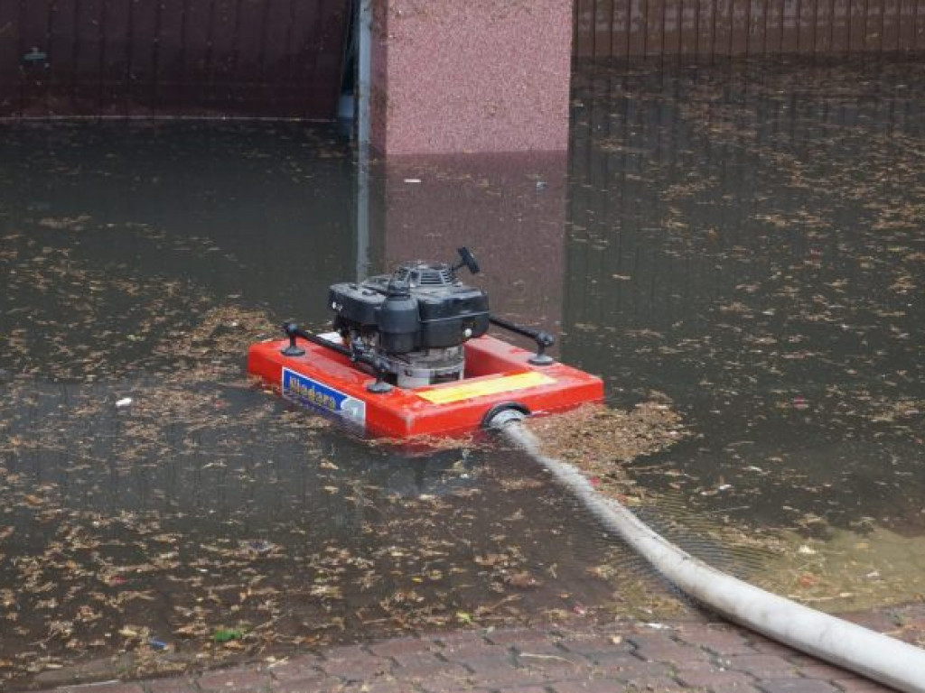 Skutki wczorajszych opadów