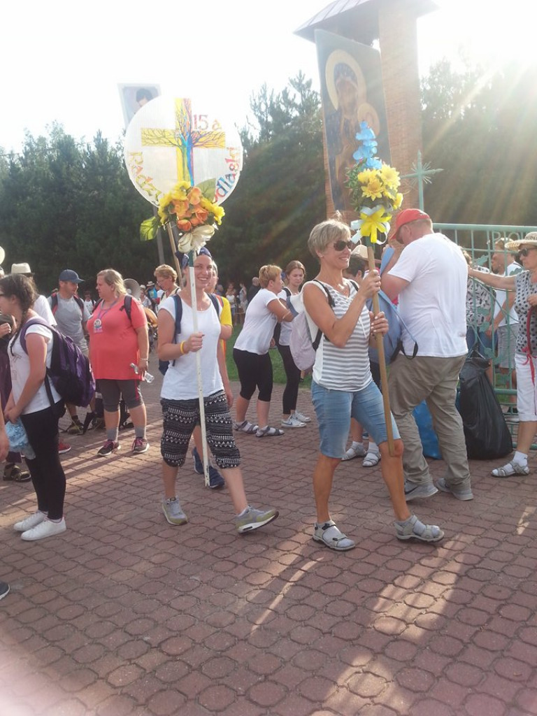 Start pielgrzymki, dzień 1