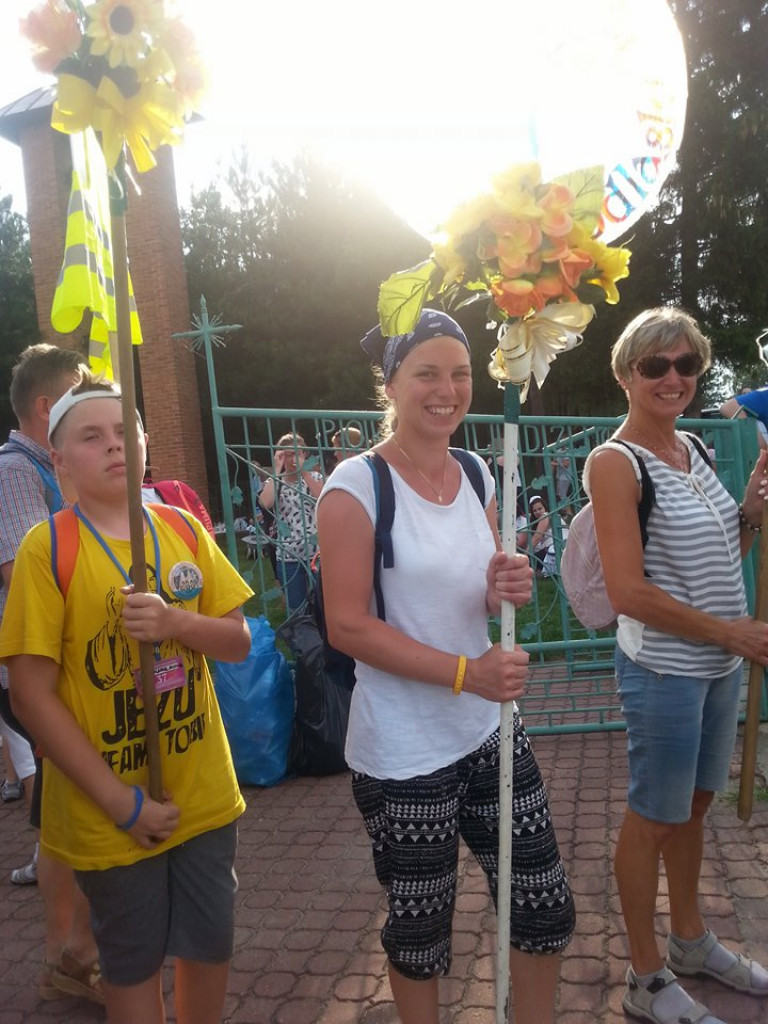 Start pielgrzymki, dzień 1