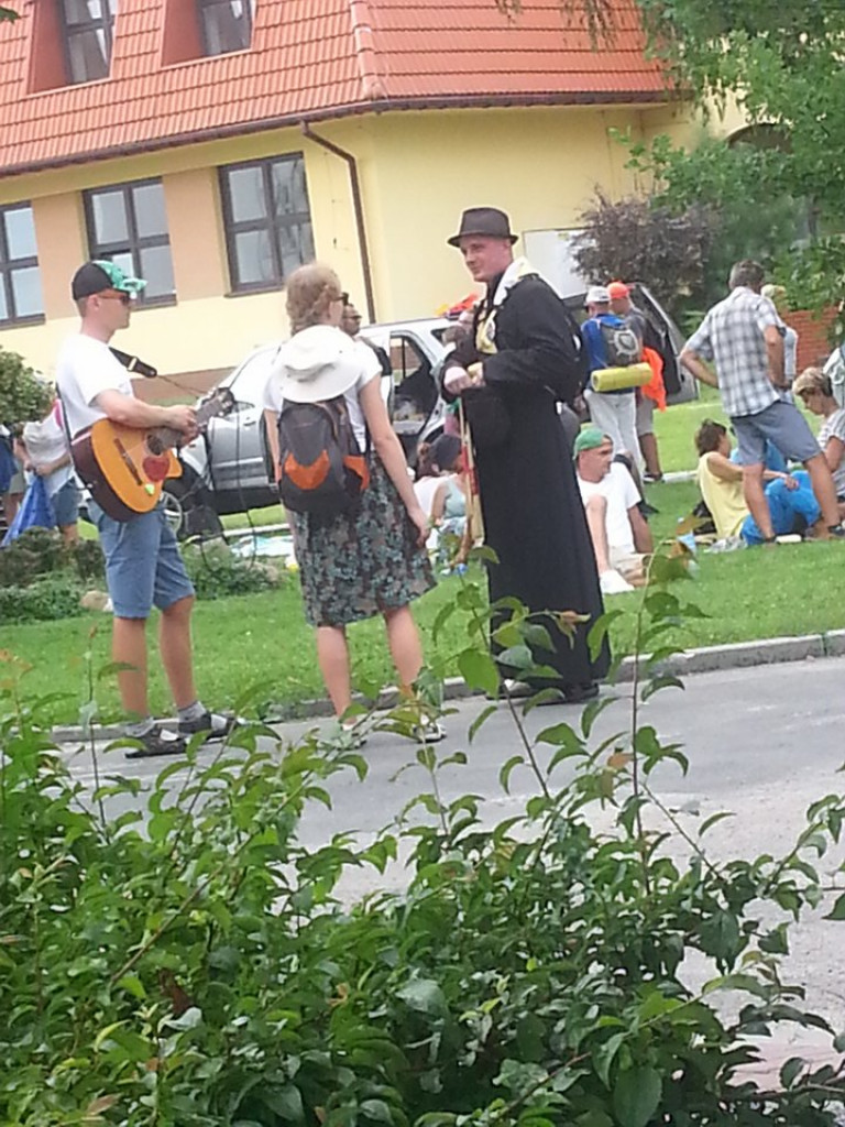 Start pielgrzymki, dzień 1