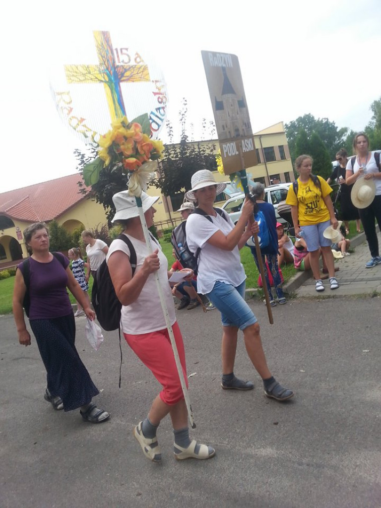 Start pielgrzymki, dzień 1