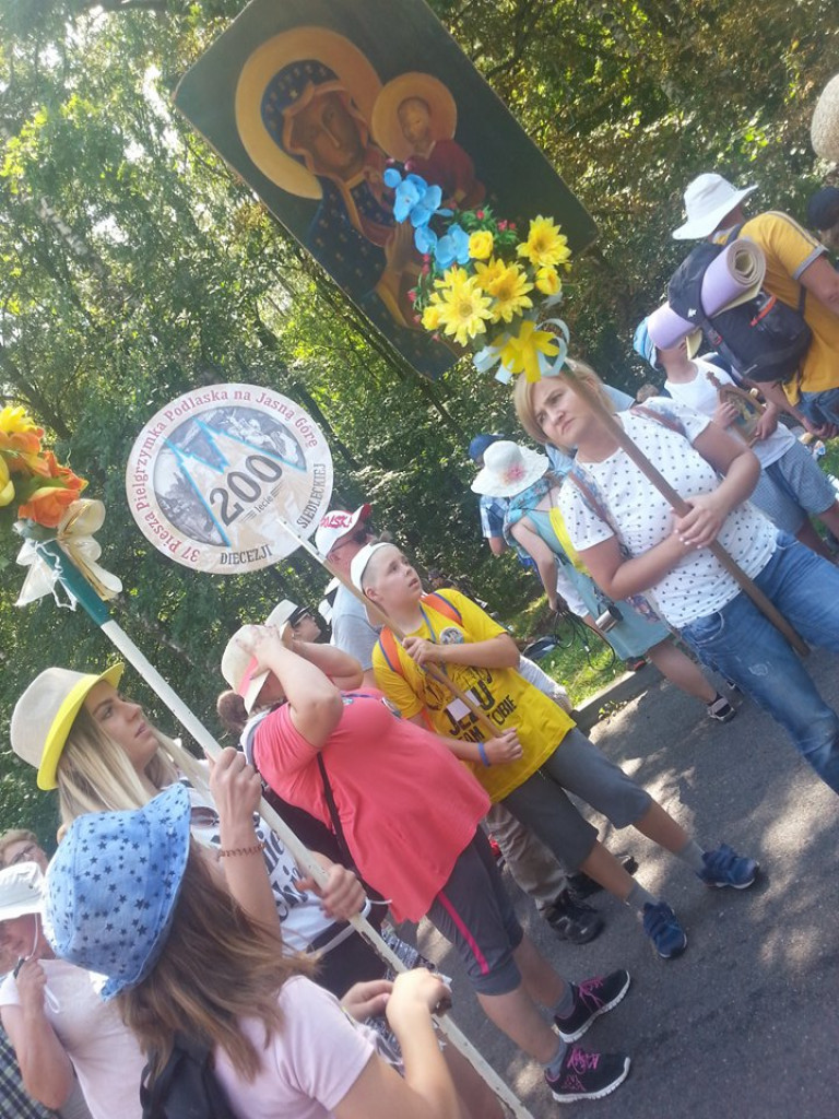 Start pielgrzymki, dzień 1