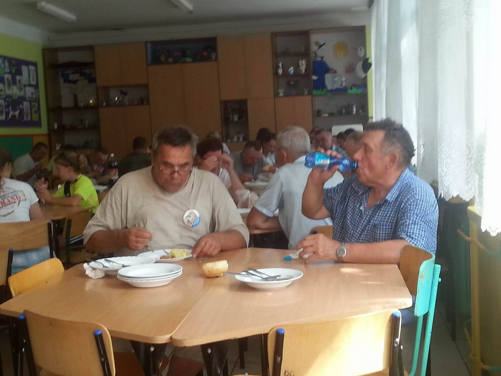 Start pielgrzymki, dzień 1