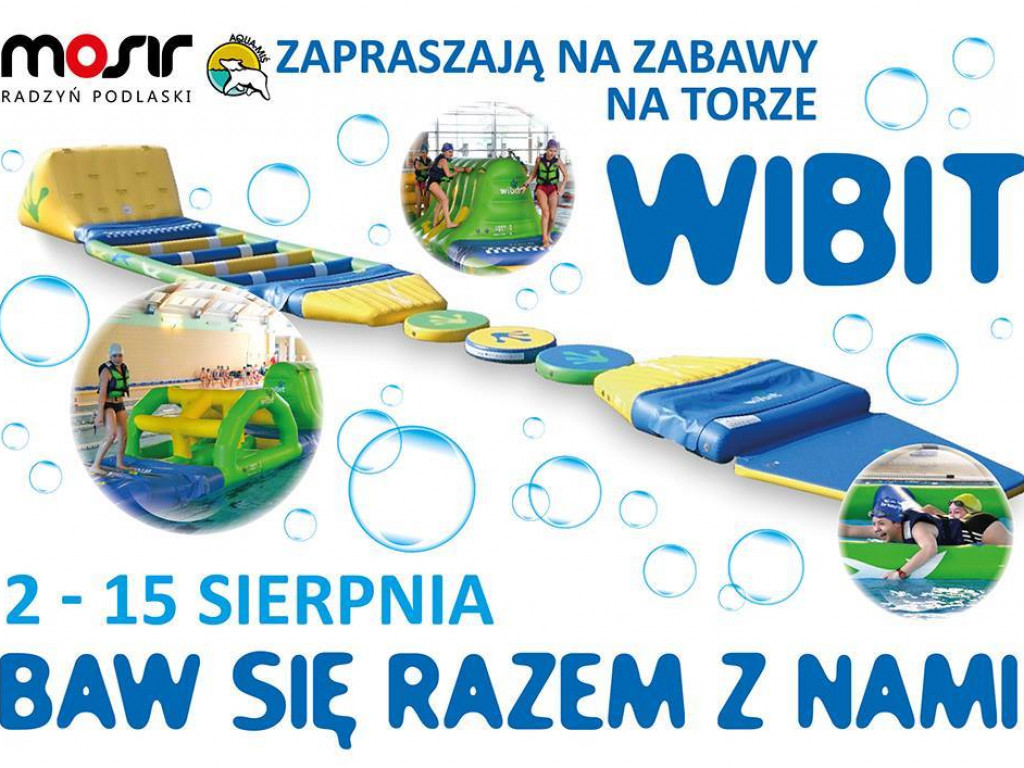 Pokonaj tor przeszkód na pływalni 