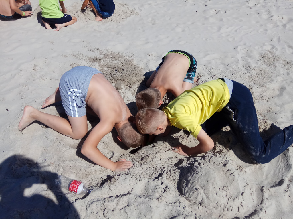 Projekt plaża Łeba