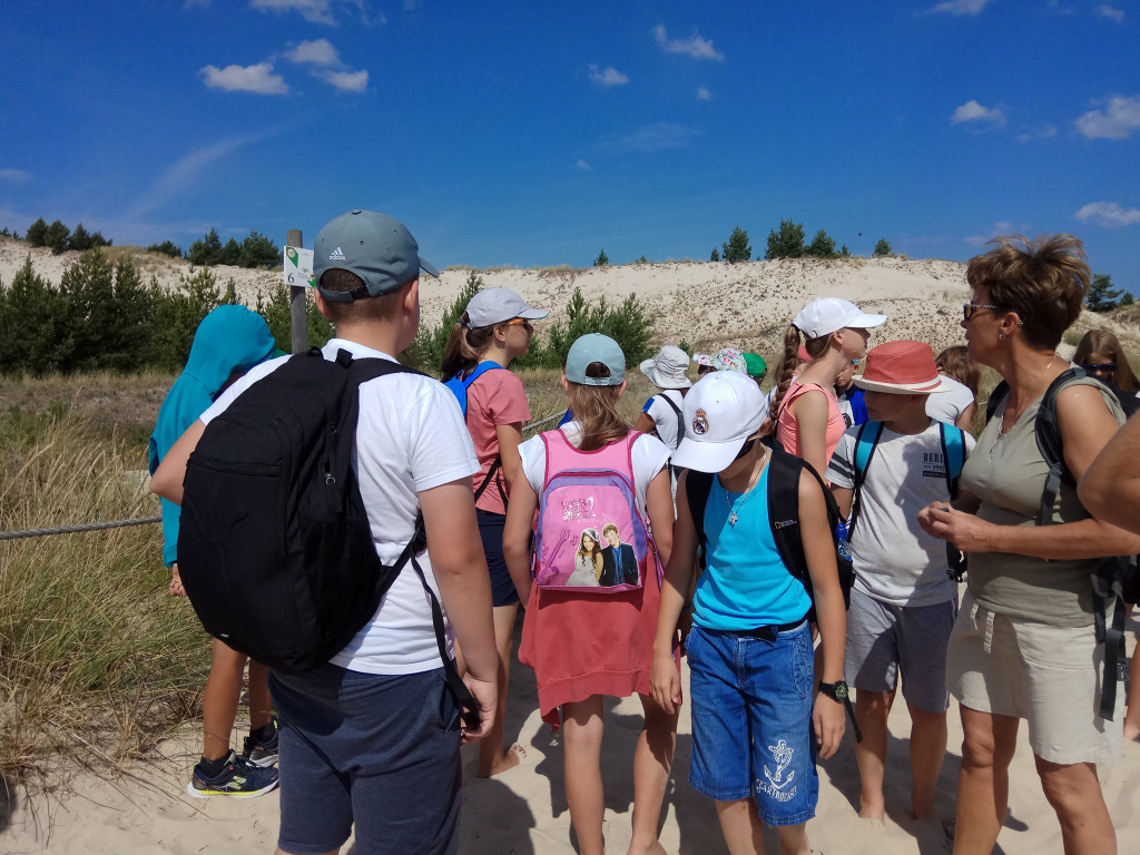 Projekt plaża Łeba