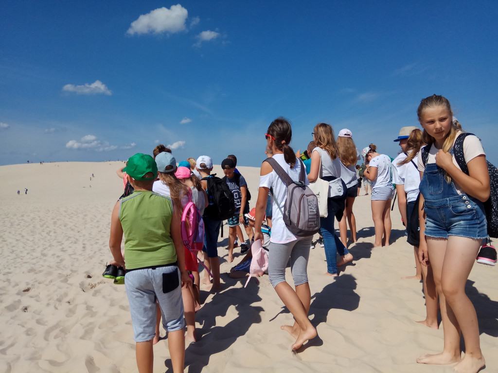 Projekt plaża Łeba