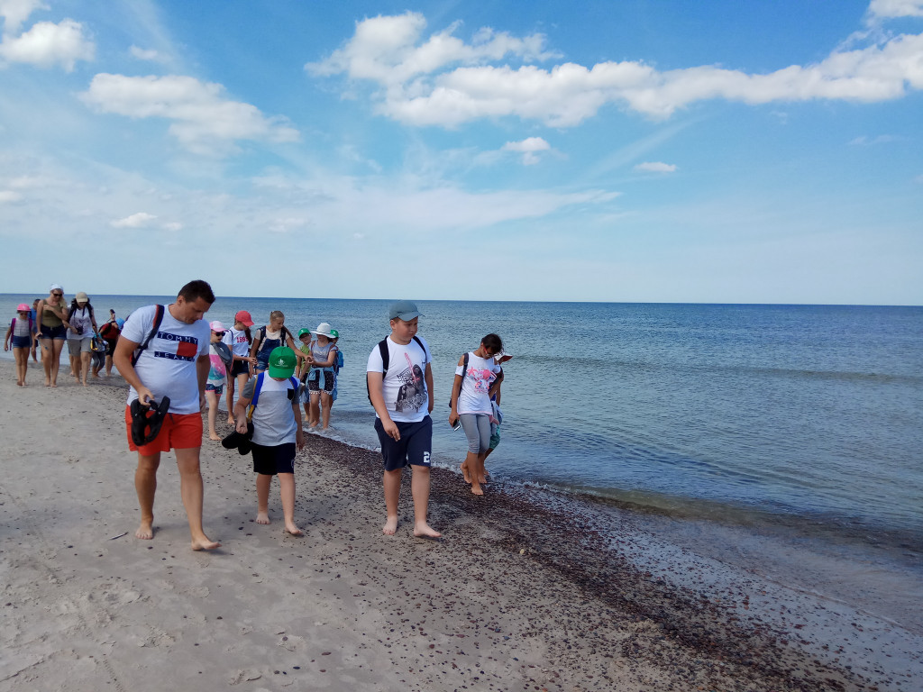 Projekt plaża Łeba