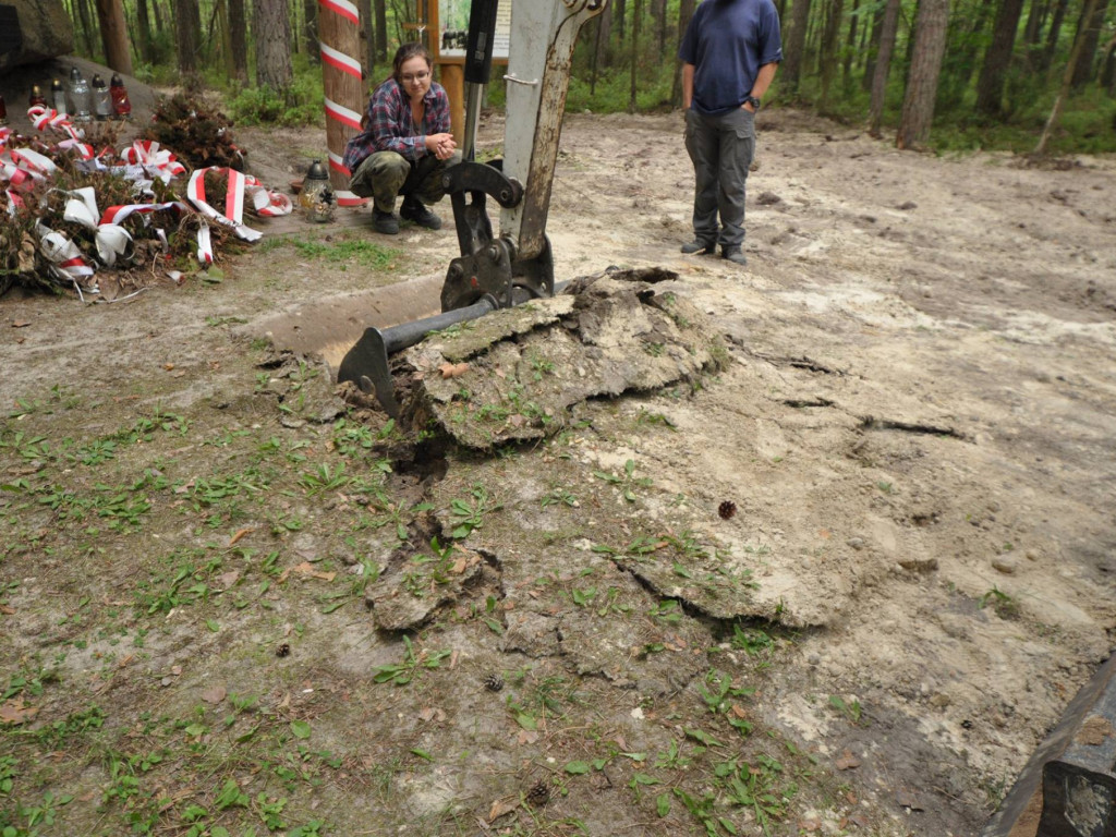 W Kąkolewnicy odnaleziono skupiska radzieckich łusek