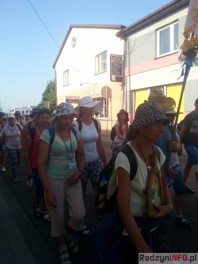 Trudny etap pielgrzymki, dzień 9