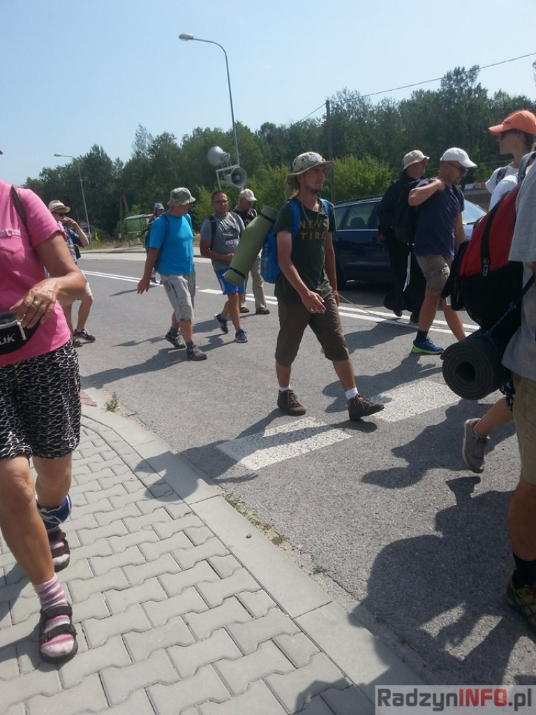 Trudny etap pielgrzymki, dzień 9