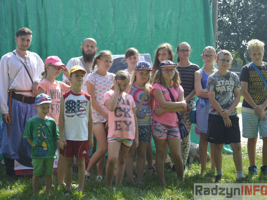 Deszcz strzał w parku miejskim
