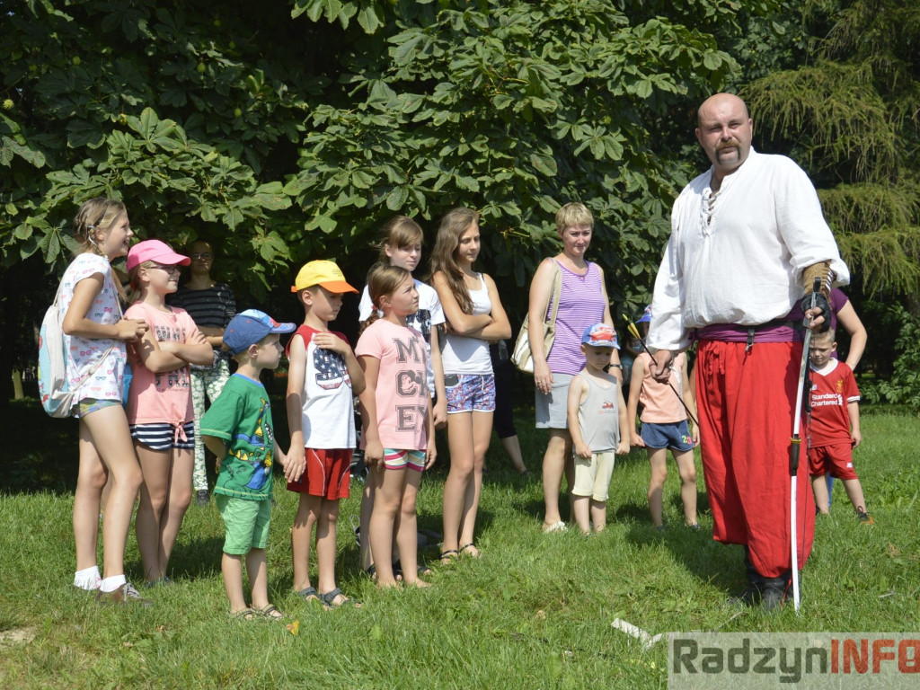 Deszcz strzał w parku miejskim