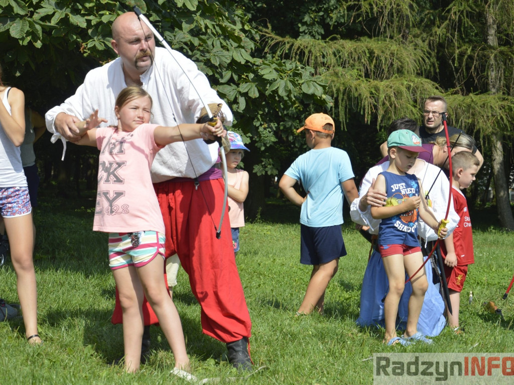 Deszcz strzał w parku miejskim