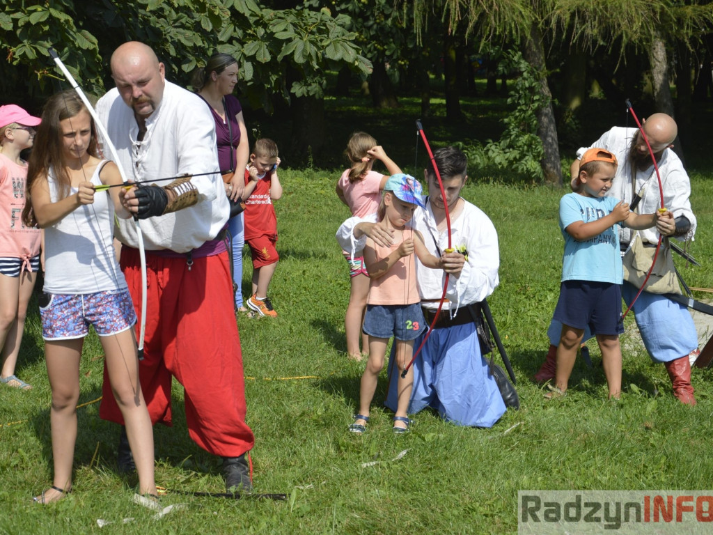 Deszcz strzał w parku miejskim