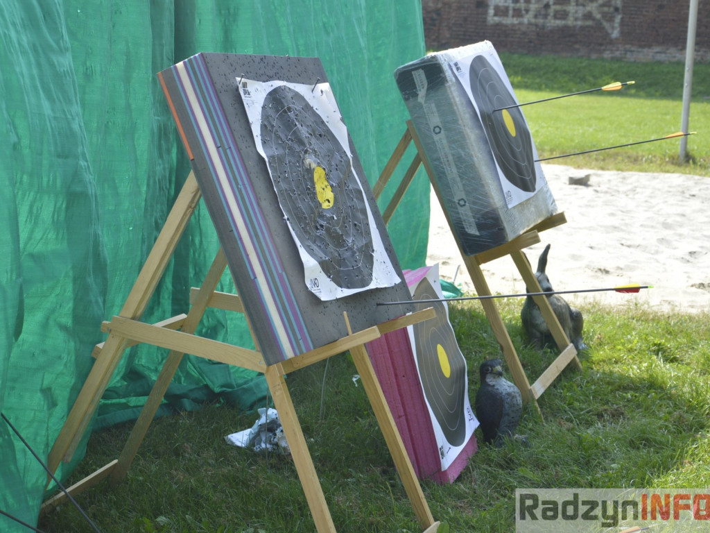 Deszcz strzał w parku miejskim
