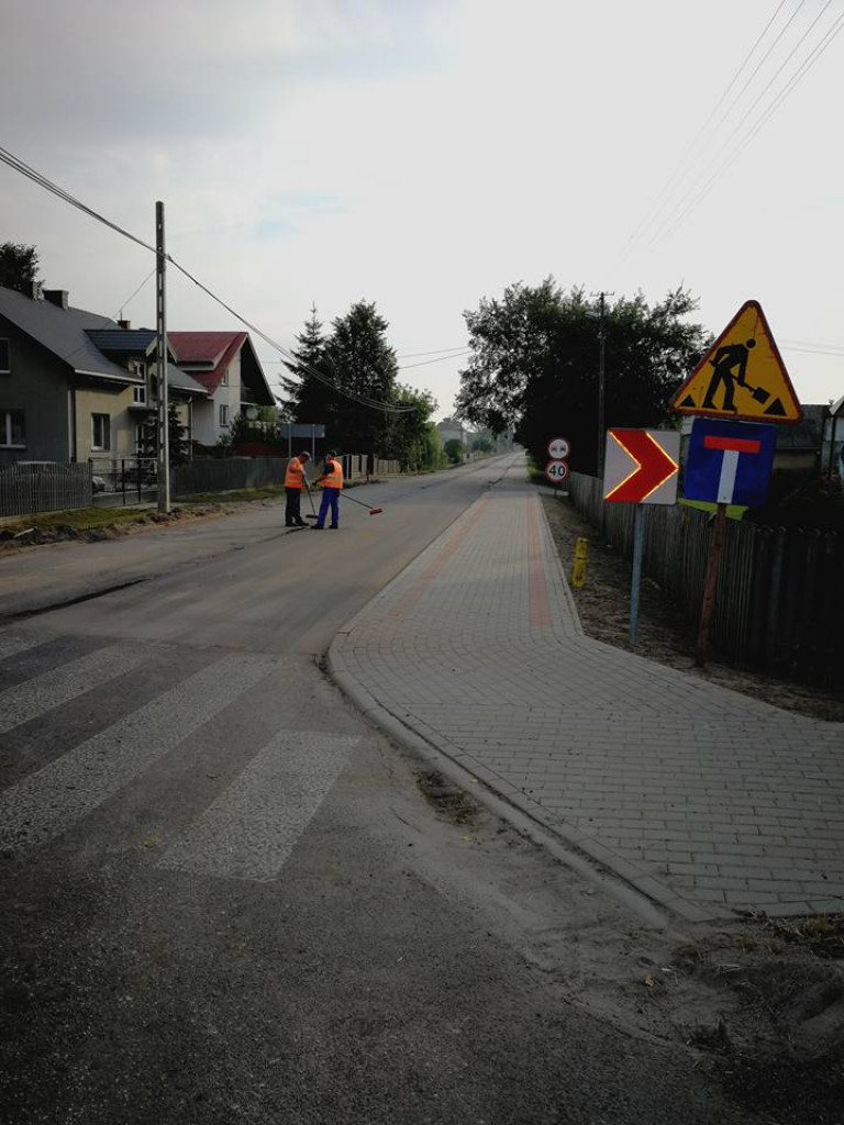 Nowa nawierzchnia drogi