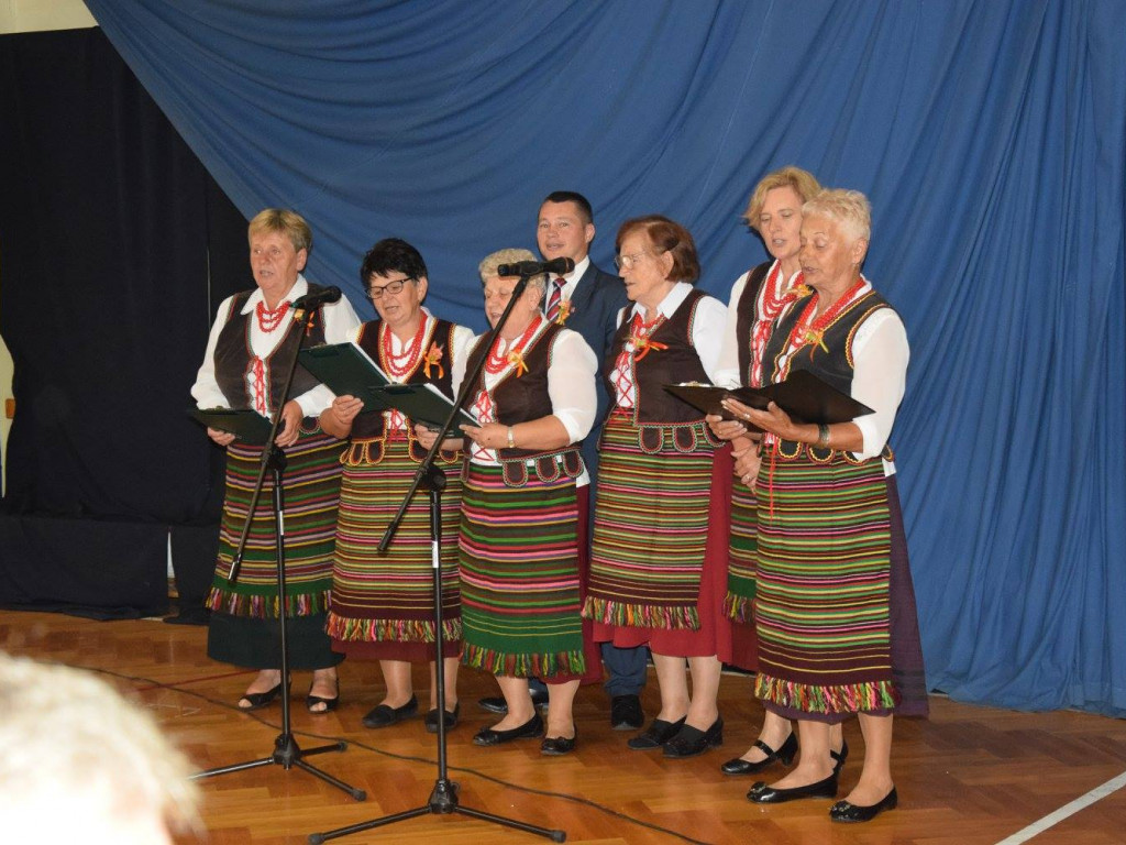 Gmina  Borki na dożynkach