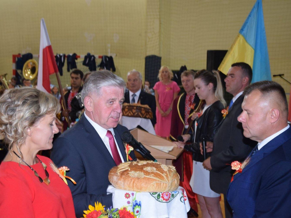 Gmina  Borki na dożynkach