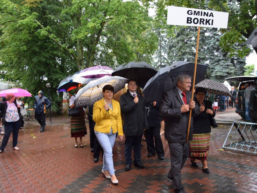 Gmina  Borki na dożynkach