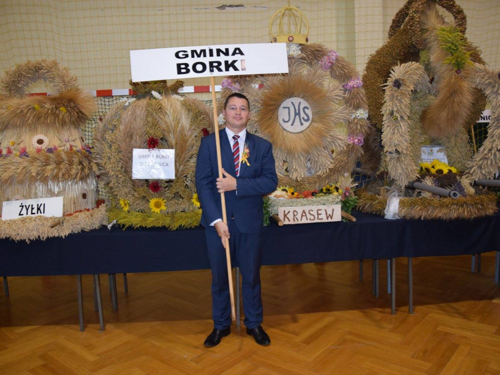 Gmina  Borki na dożynkach