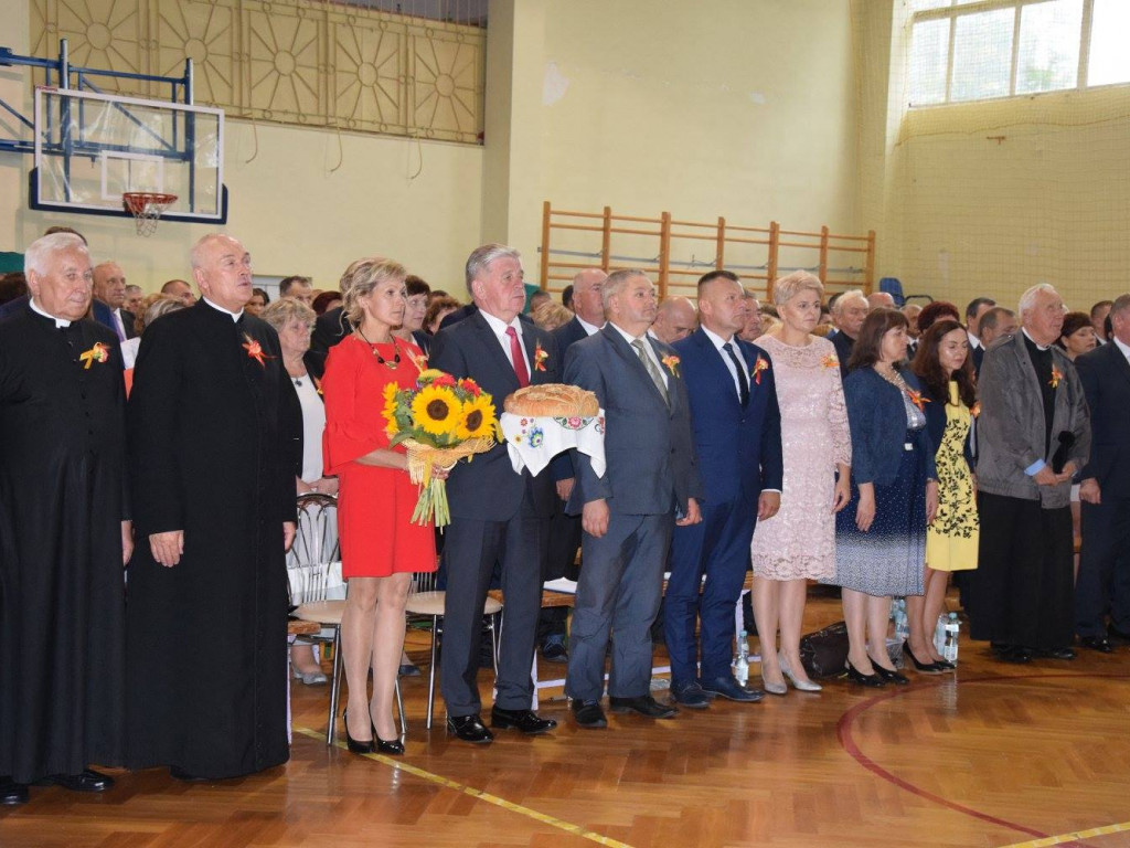 Gmina  Borki na dożynkach