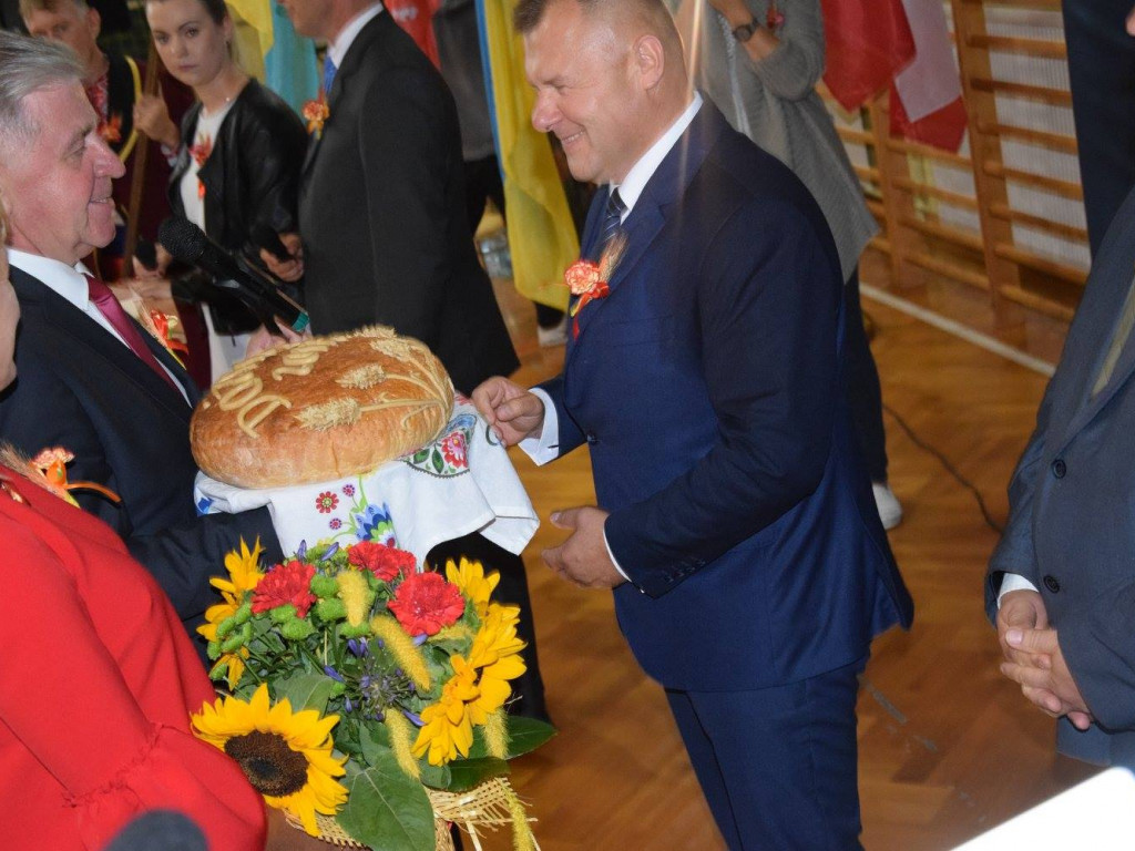 Gmina  Borki na dożynkach