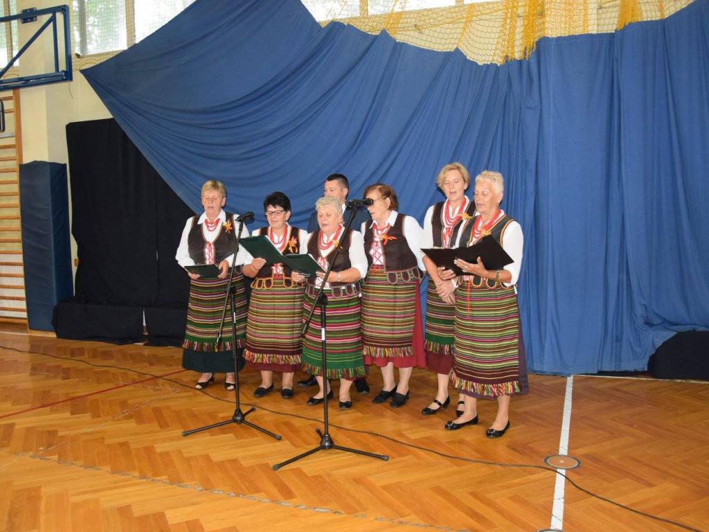 Gmina  Borki na dożynkach