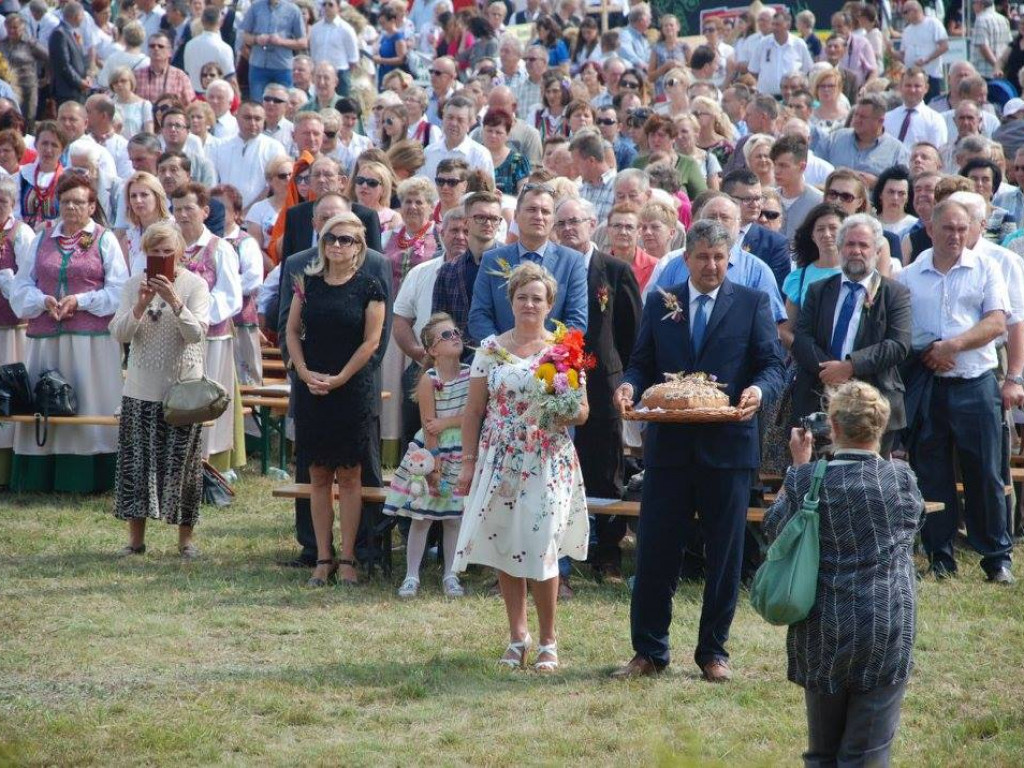 Andrzej Gajda, mieszkaniec gminy Ulan-Majorat, starostą na Dożynkach Wojewódzkich w Radawcu