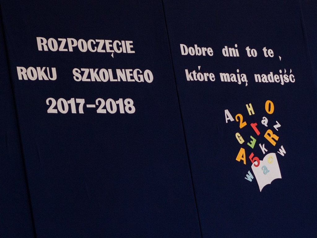 Rozpoczęcie roku szkolnego w  I LO