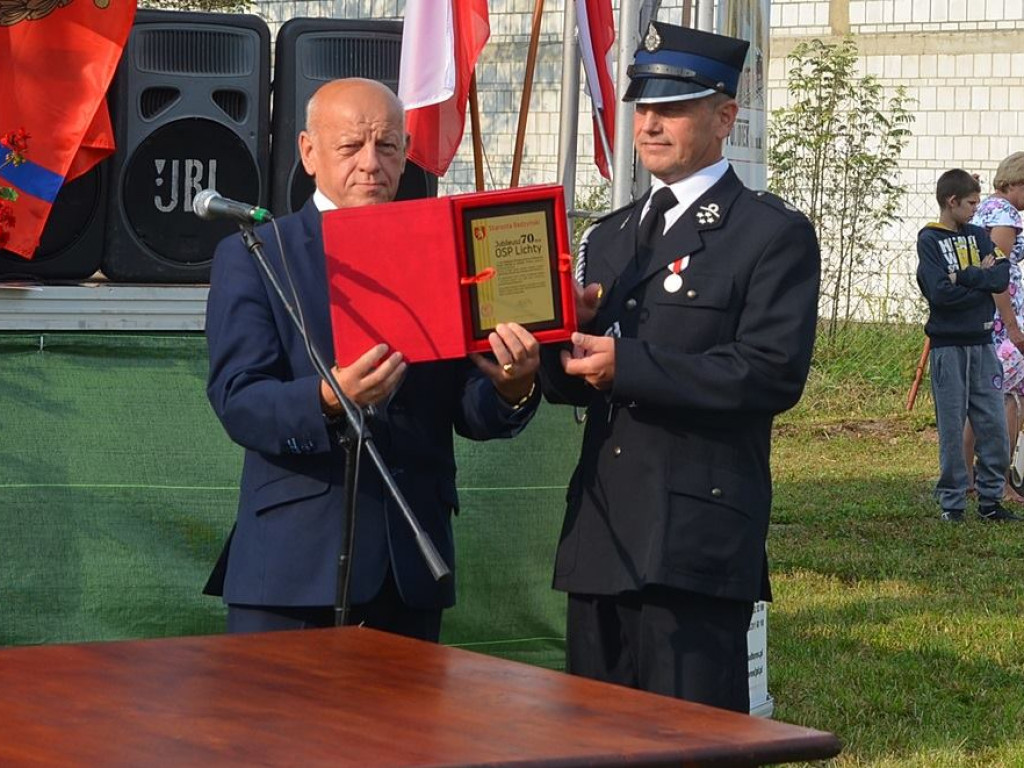 70-lecie Ochotniczej Straży Pożarnej w Lichtach