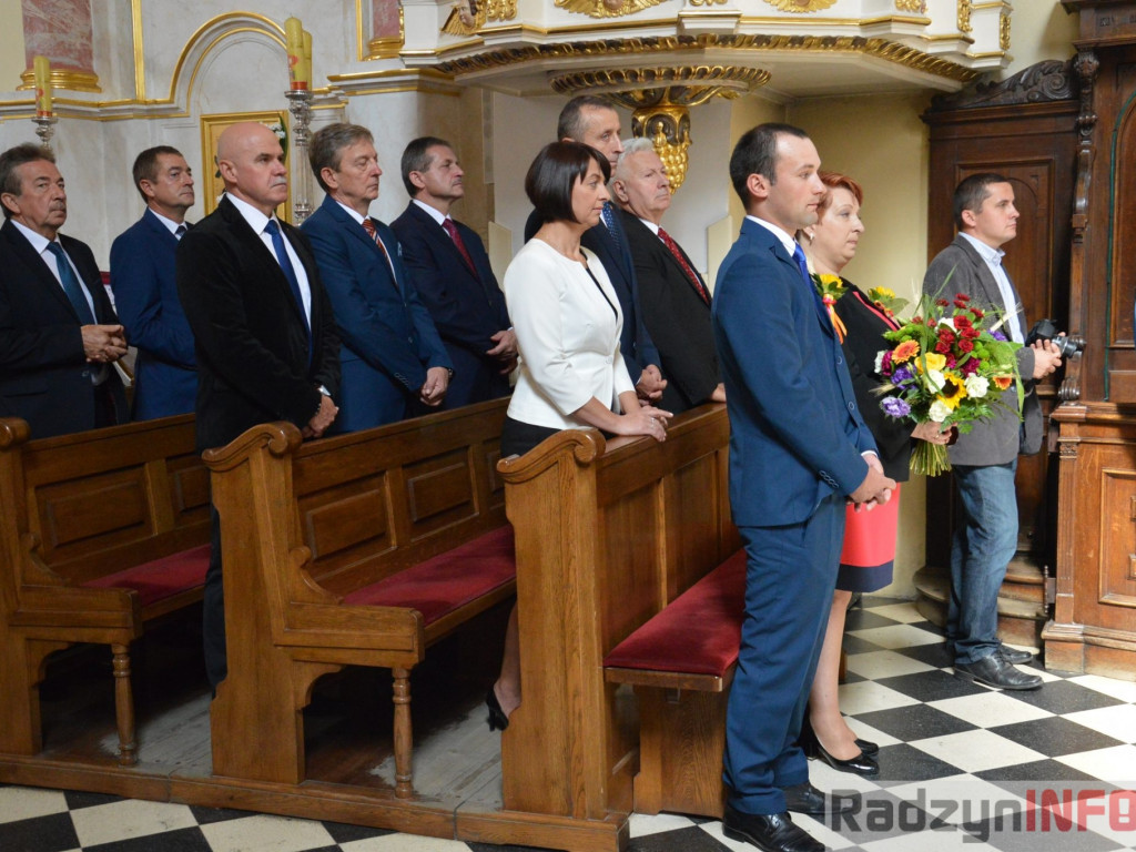 Msza dziękczynna zaplony w Gminie Radzyń