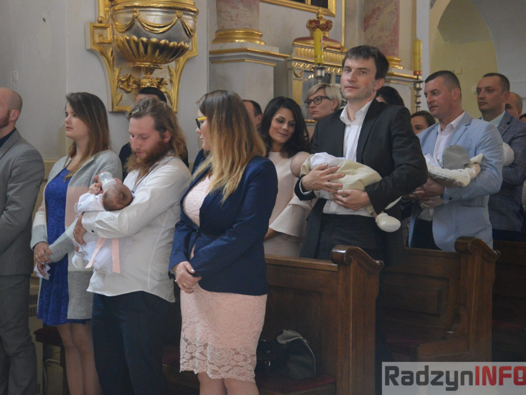 Msza dziękczynna zaplony w Gminie Radzyń