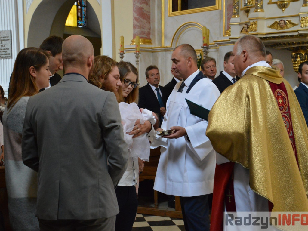 Msza dziękczynna zaplony w Gminie Radzyń
