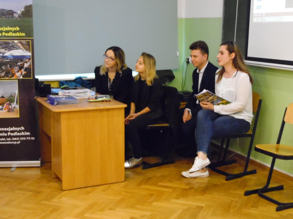 Spotkanie integracyjne gości z Francji w ZSP