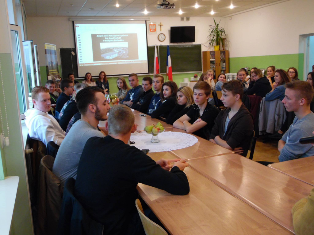 Spotkanie integracyjne gości z Francji w ZSP