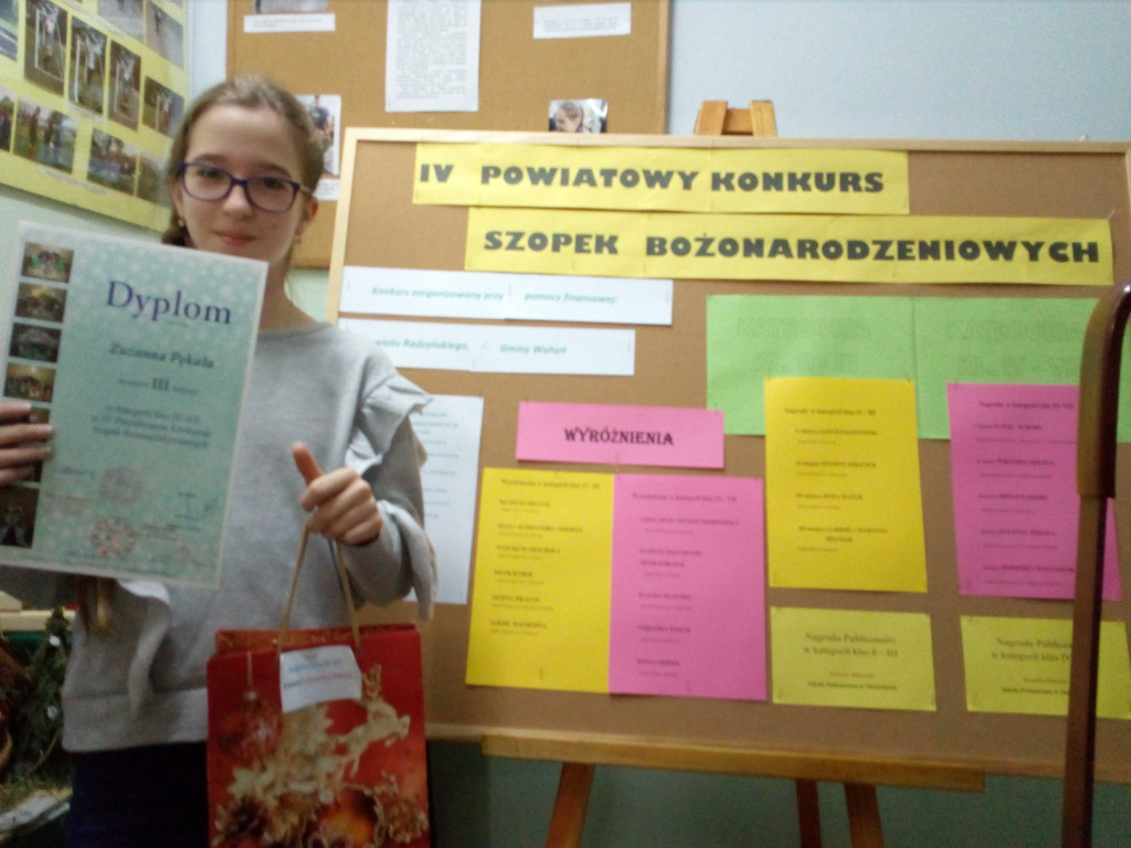 Uczennice SP I nagrodzone