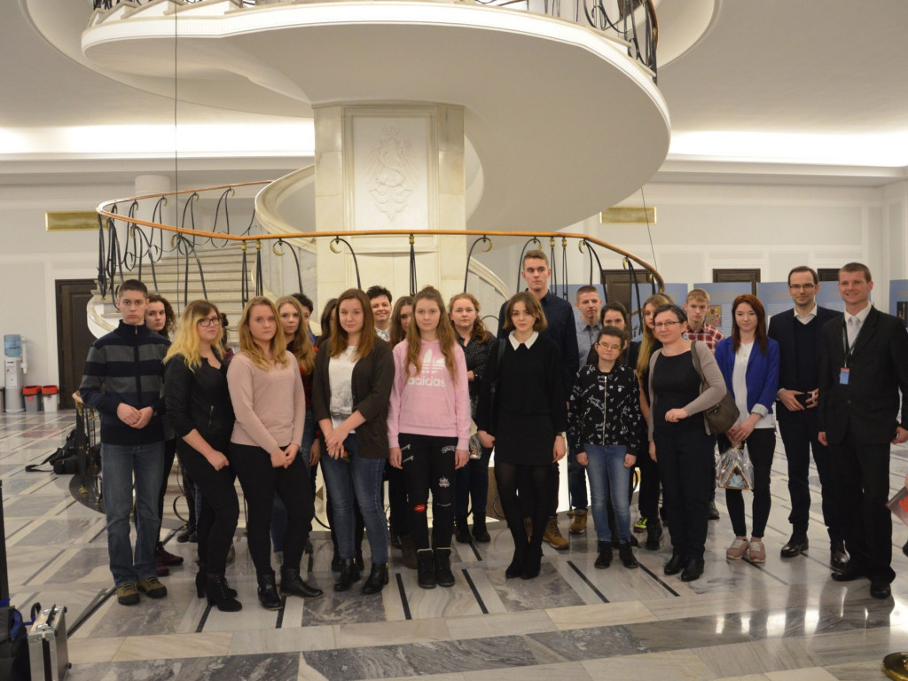 Wycieczka do Sejmu z posłem Duszkiem