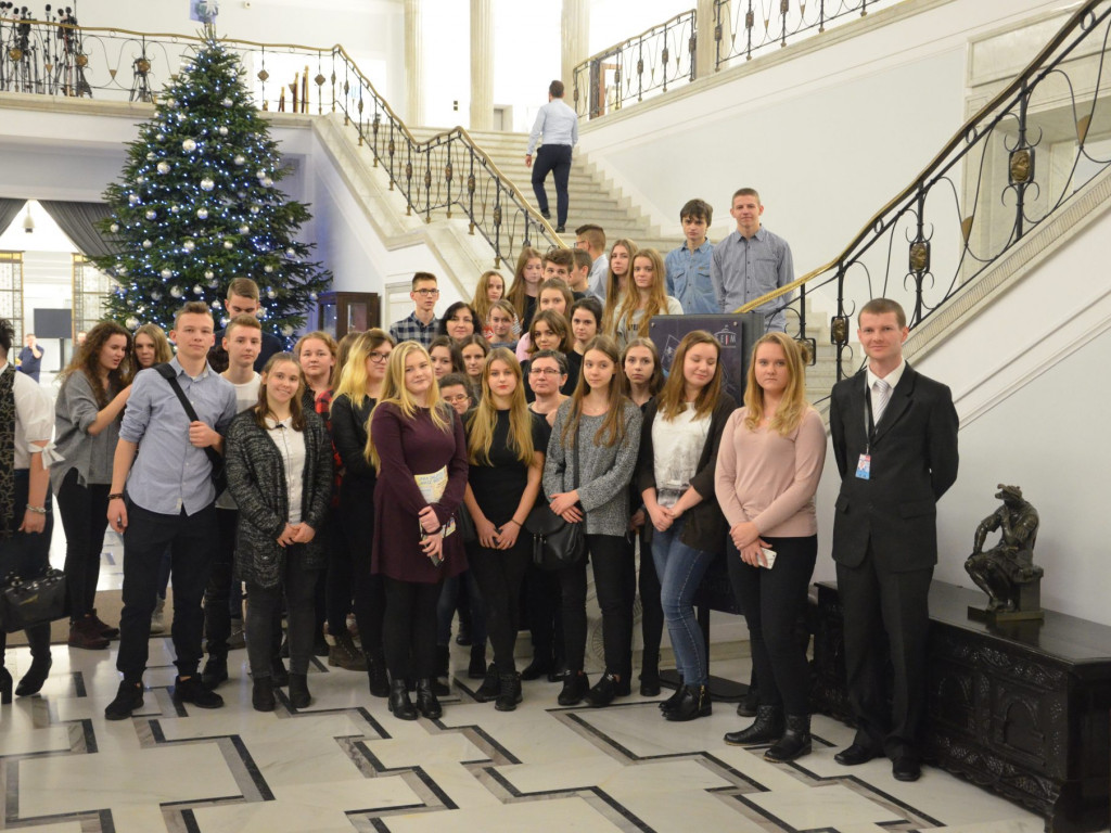 Wycieczka do Sejmu z posłem Duszkiem