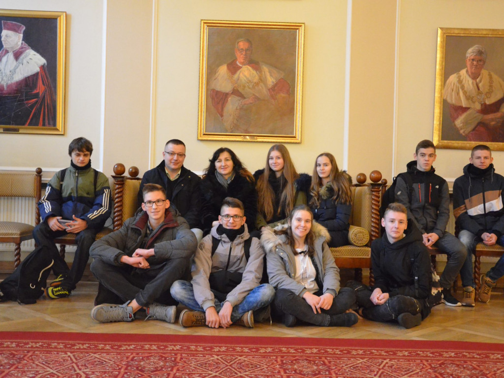 Wycieczka do Sejmu z posłem Duszkiem