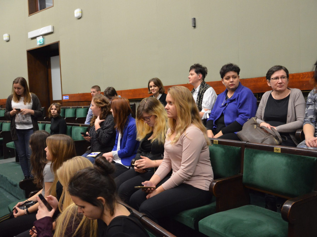 Wycieczka do Sejmu z posłem Duszkiem